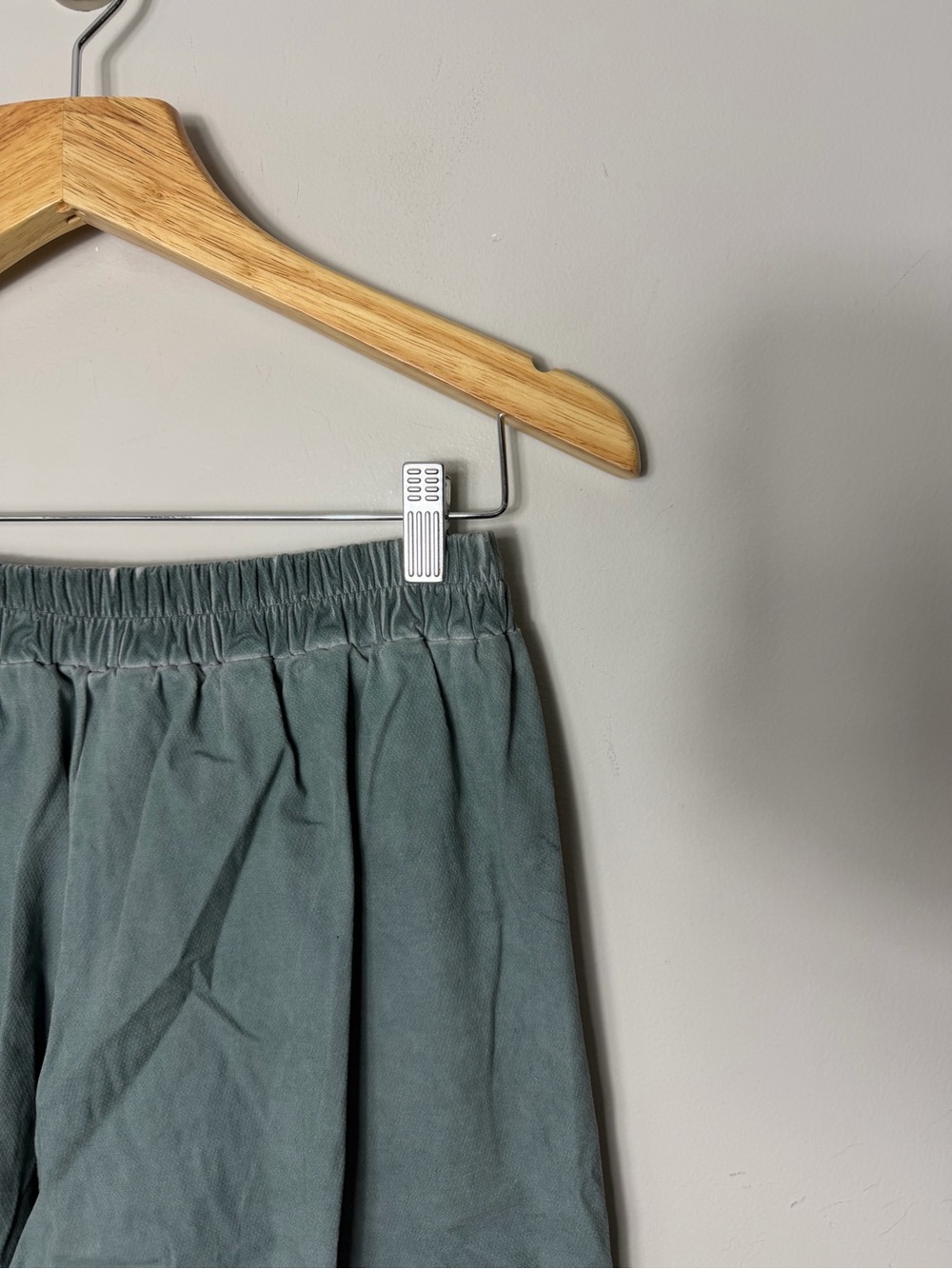 Luukaa Cargo Pants Cotton Green Stone washed Size 10 Women’s - Picture 7 of 10